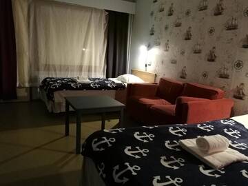 Фото номера Стандартный двухместный номер с 2 отдельными кроватями Отель Hotel Villa Vanessa г. Силтакюла 15